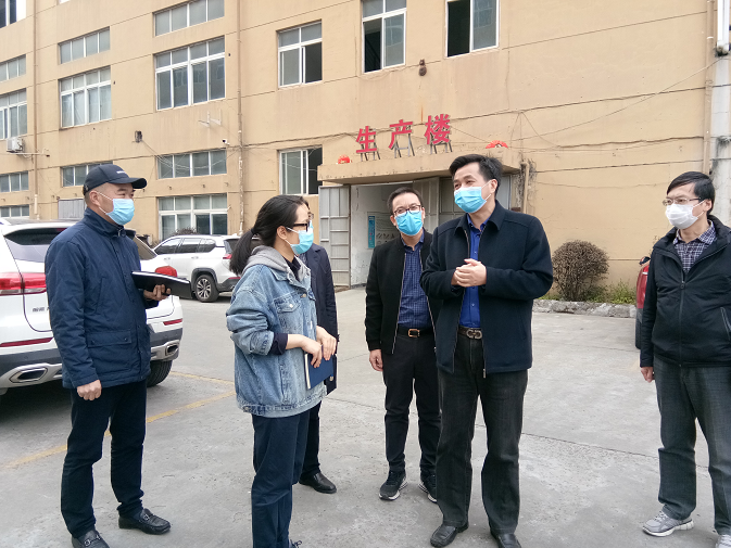 樂委副書記蒞臨檢查指導金橋銅業(yè)復工復產(chǎn)與疫情防控工作